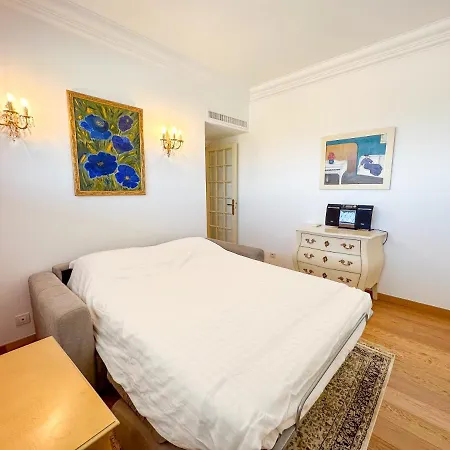 Lägenhet Sea View Marina Baie Des Anges Luxury *