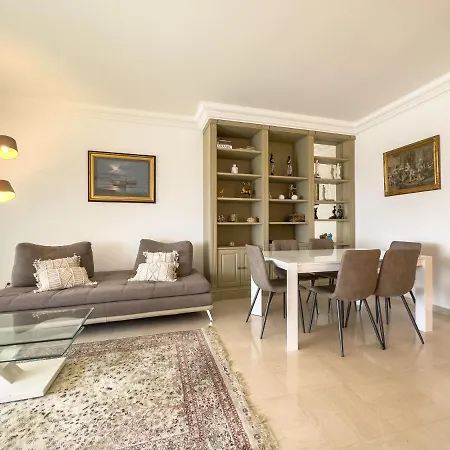 Lägenhet Sea View Marina Baie Des Anges Luxury *