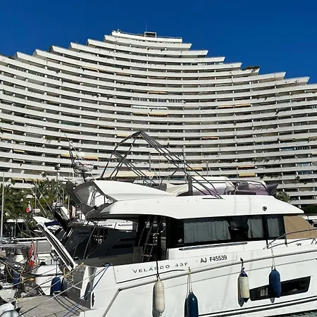 Sea View Marina Baie Des Anges Luxury Lägenhet *